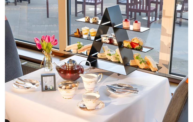 Indulgent Afternoon Tea & 2 X 50 Minute Treatments