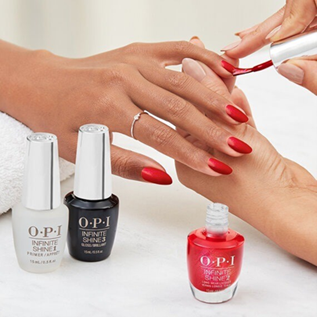OPI Shape & Polish Manicure