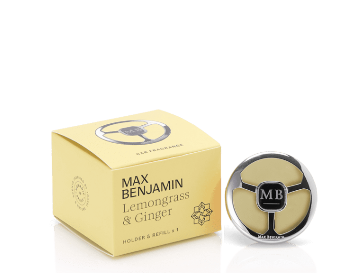 Max Benjamin Lemongrass & Ginger Car Fragrance Dispenser