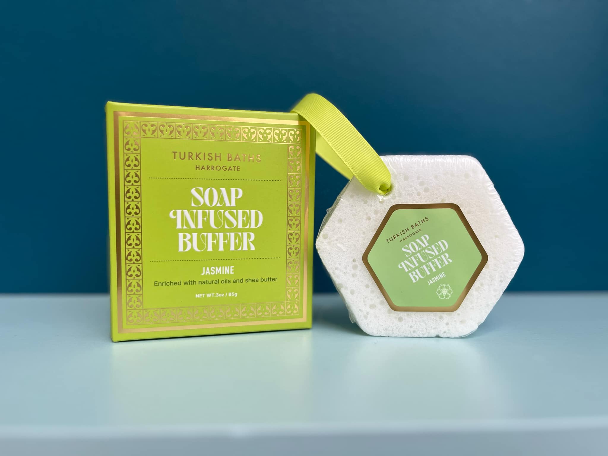 Soap Infused Buffer Jasmine