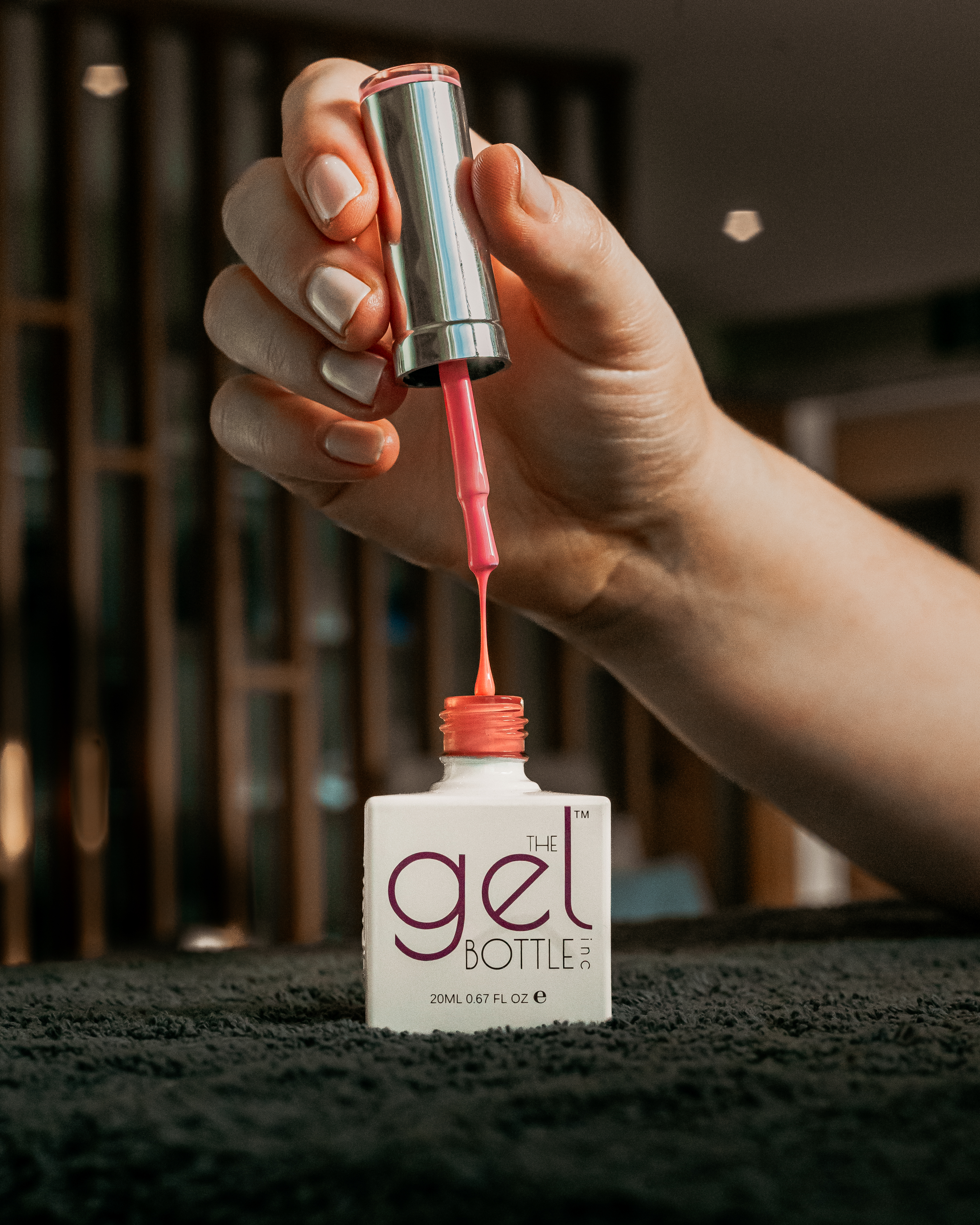 The Gel Bottle Gel Application - Hands