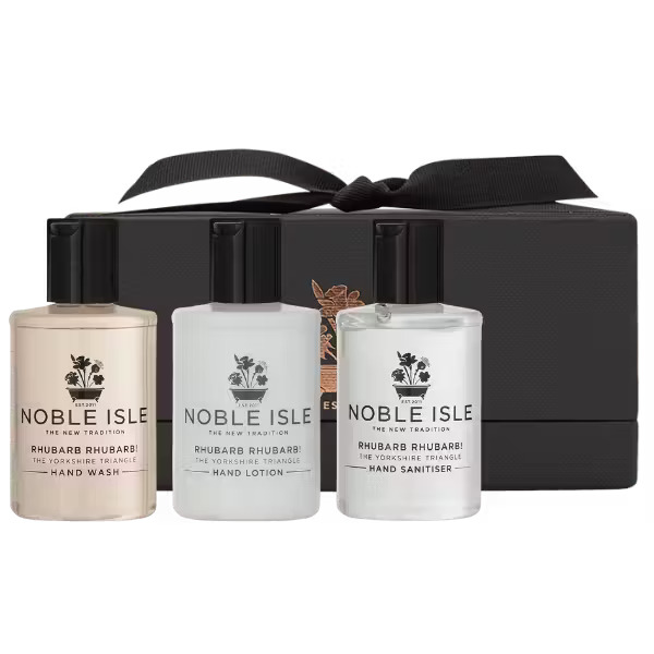Rhubarb Rhubarb! Hand Care Trio by Noble Isle