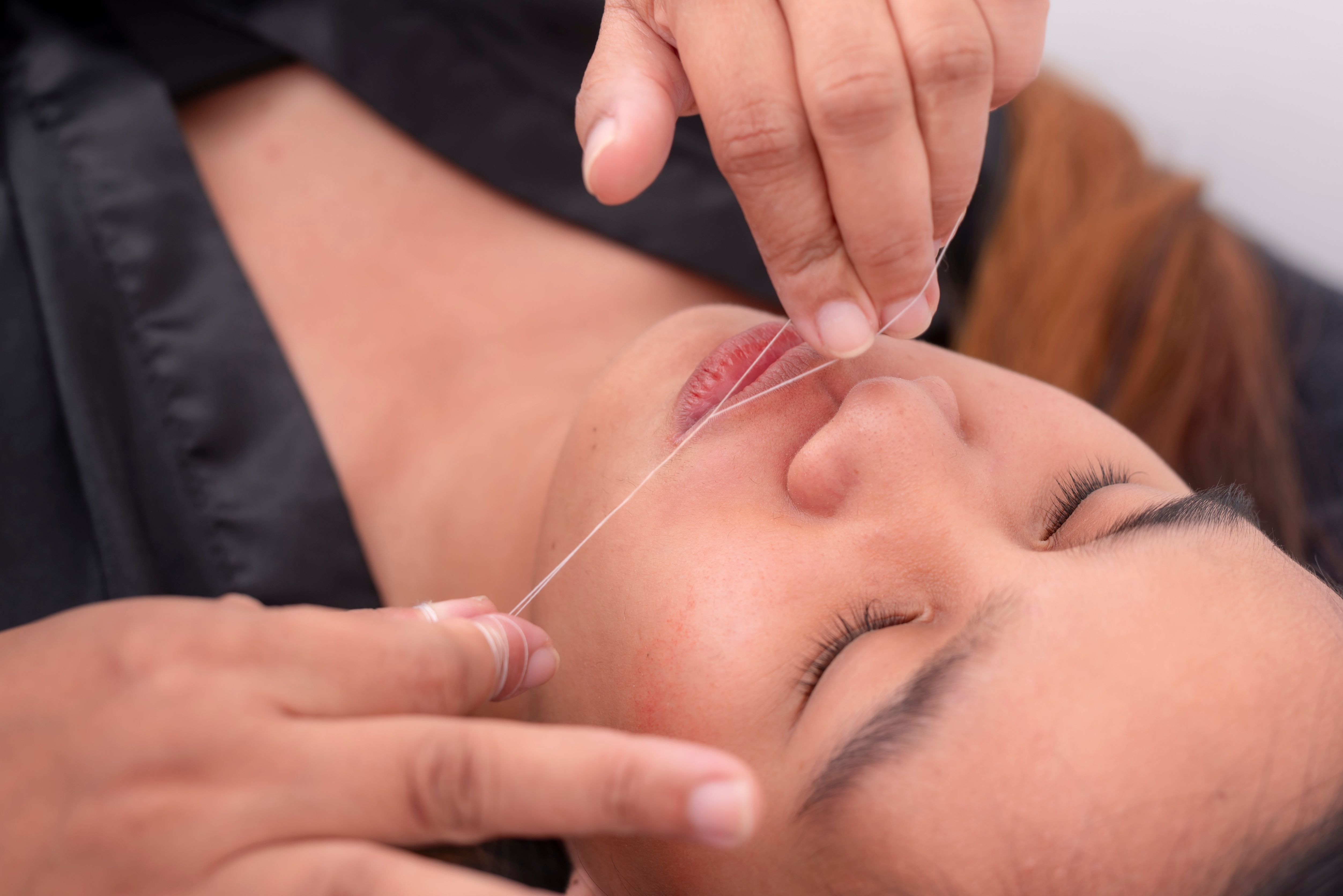 Lip And Chin Threading