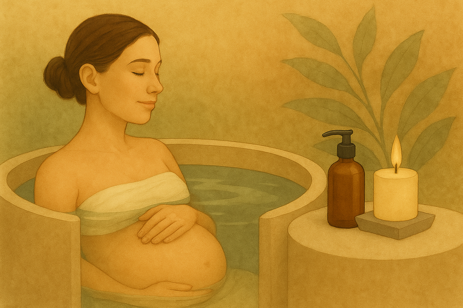 Mum To Be • Half Day • 50 min Massage