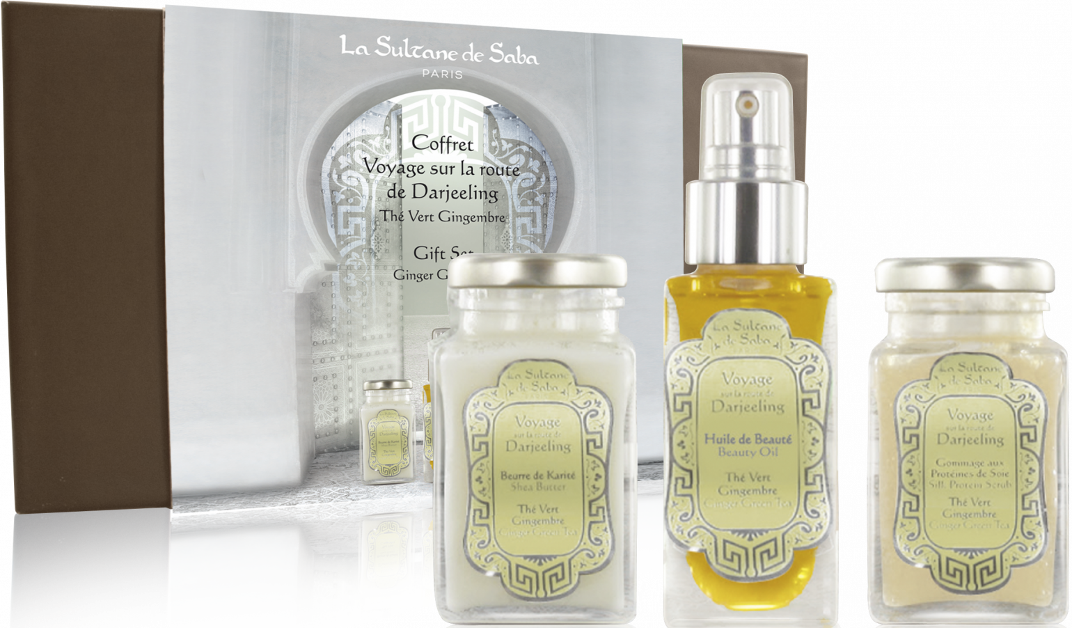 Green Tea and Ginger Gift Set