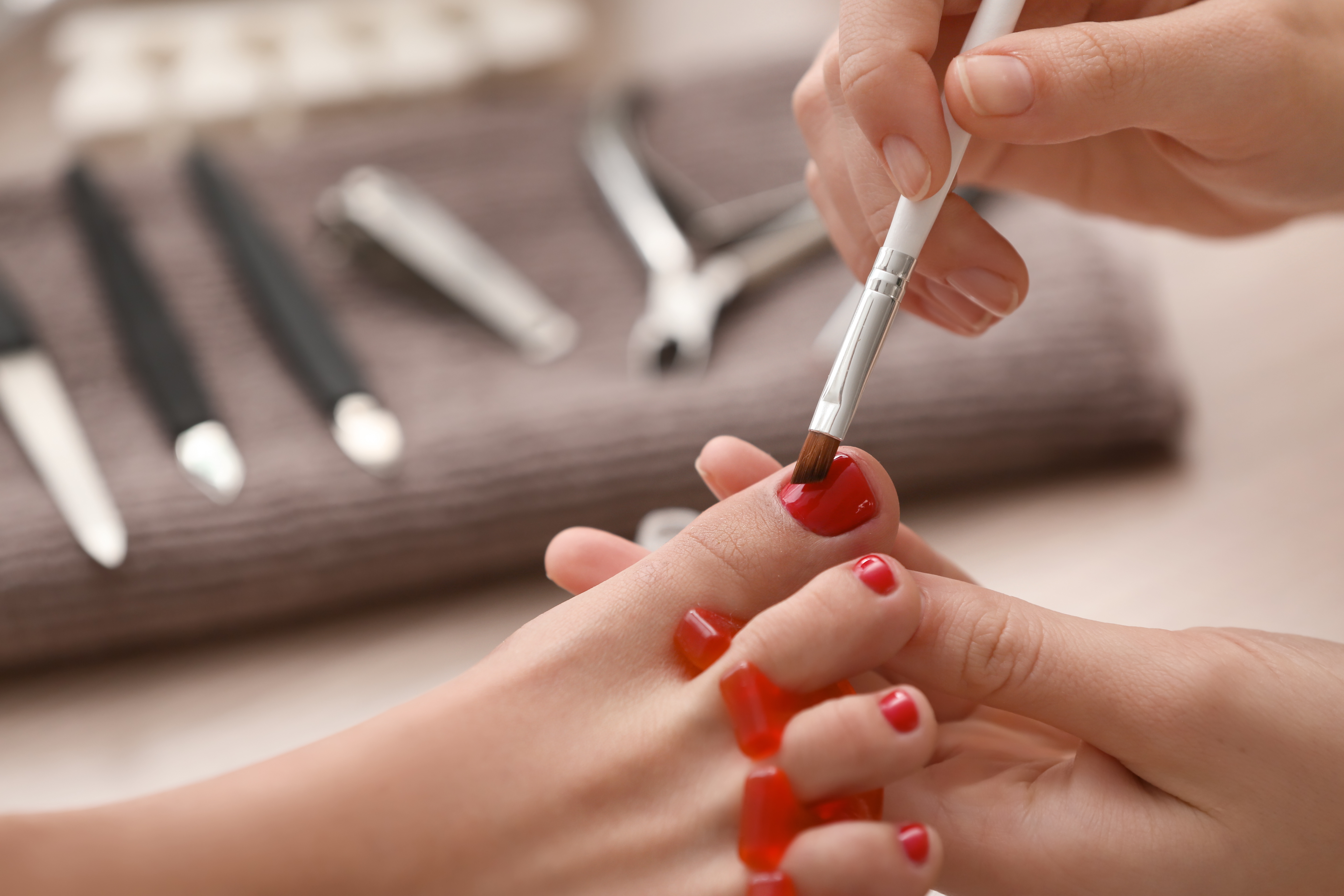 Bio Sculpture Gel Pedicure 