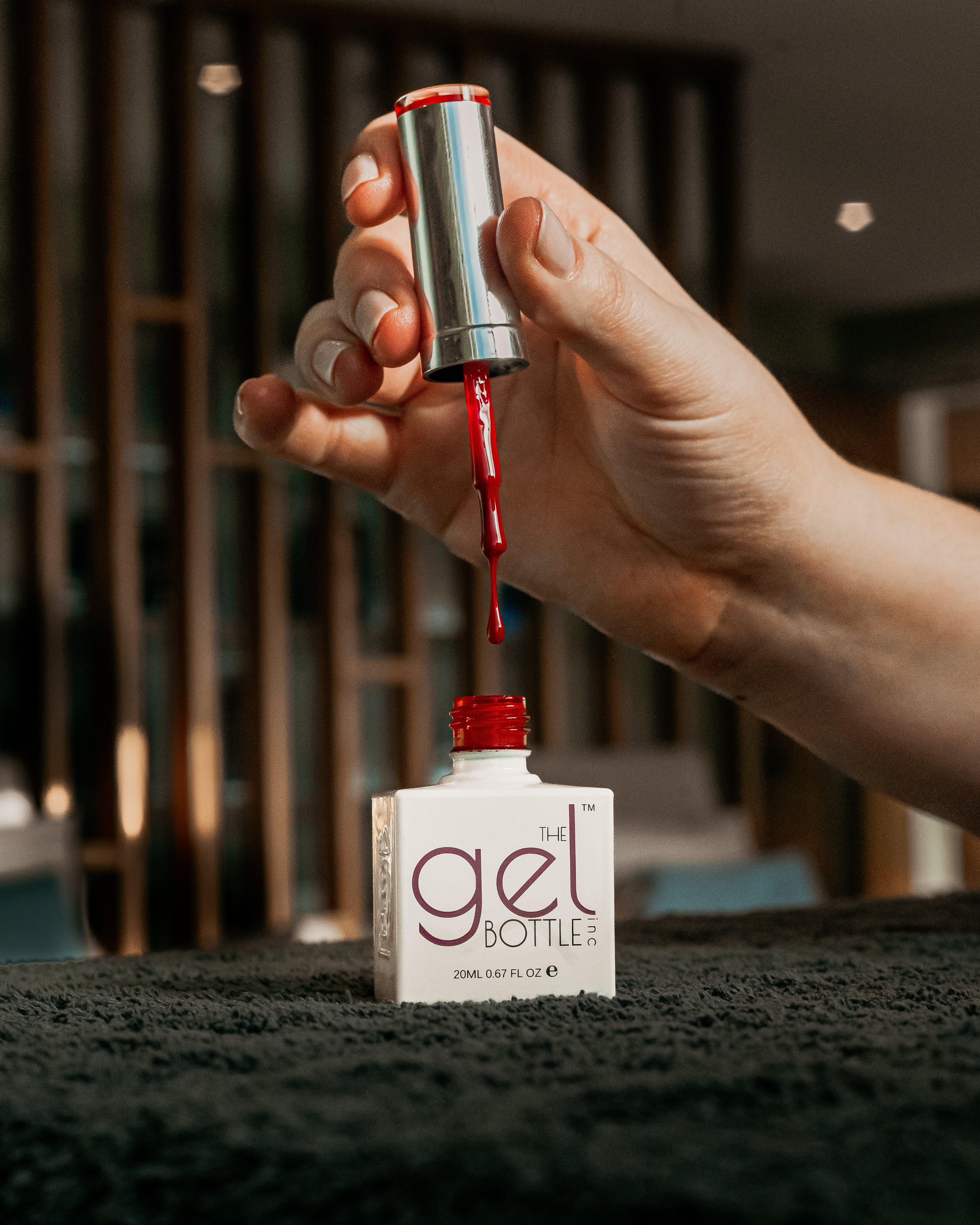 The Gel Bottle Gel Application - Feet