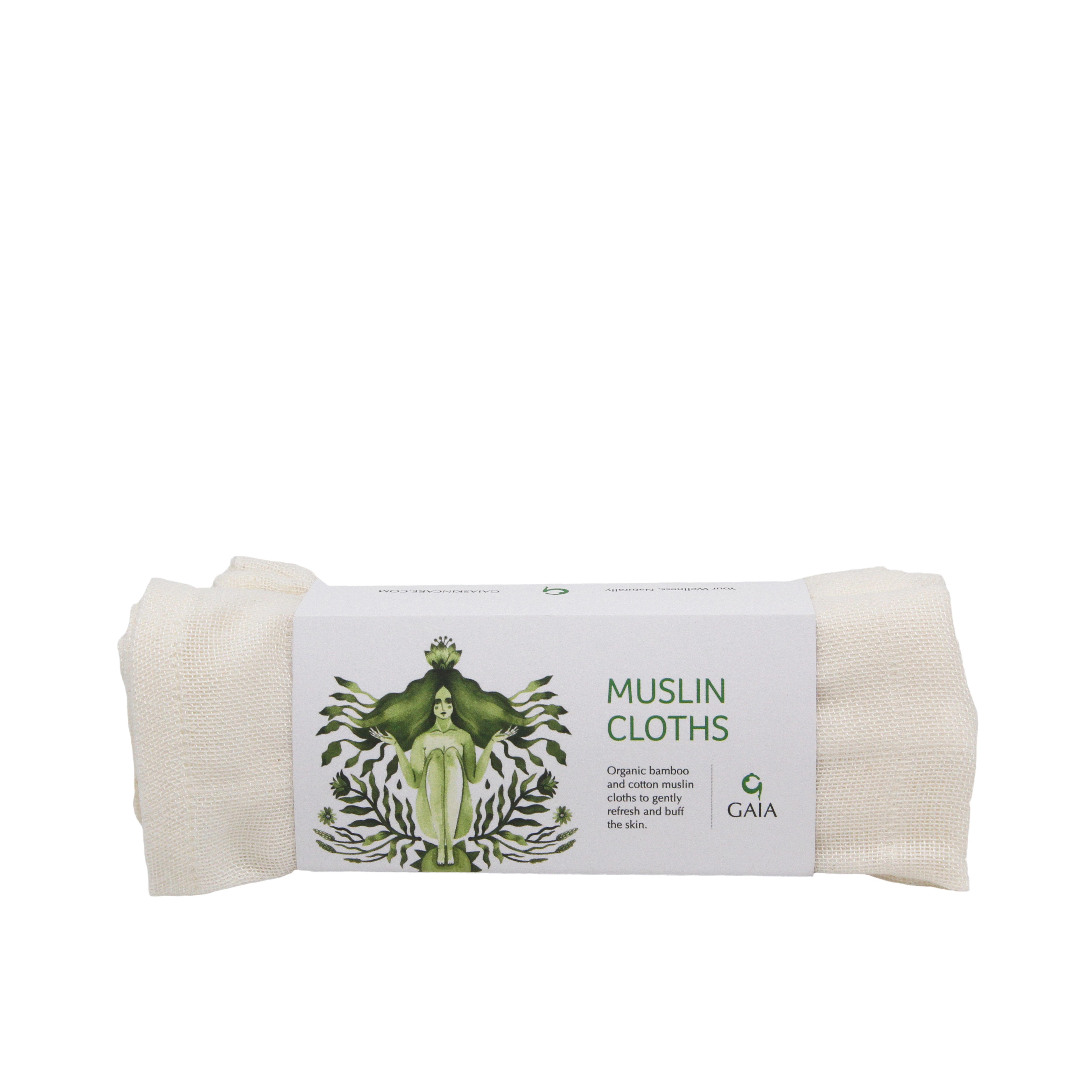 Gaia Bamboo & Cotton Muslin Cloths 