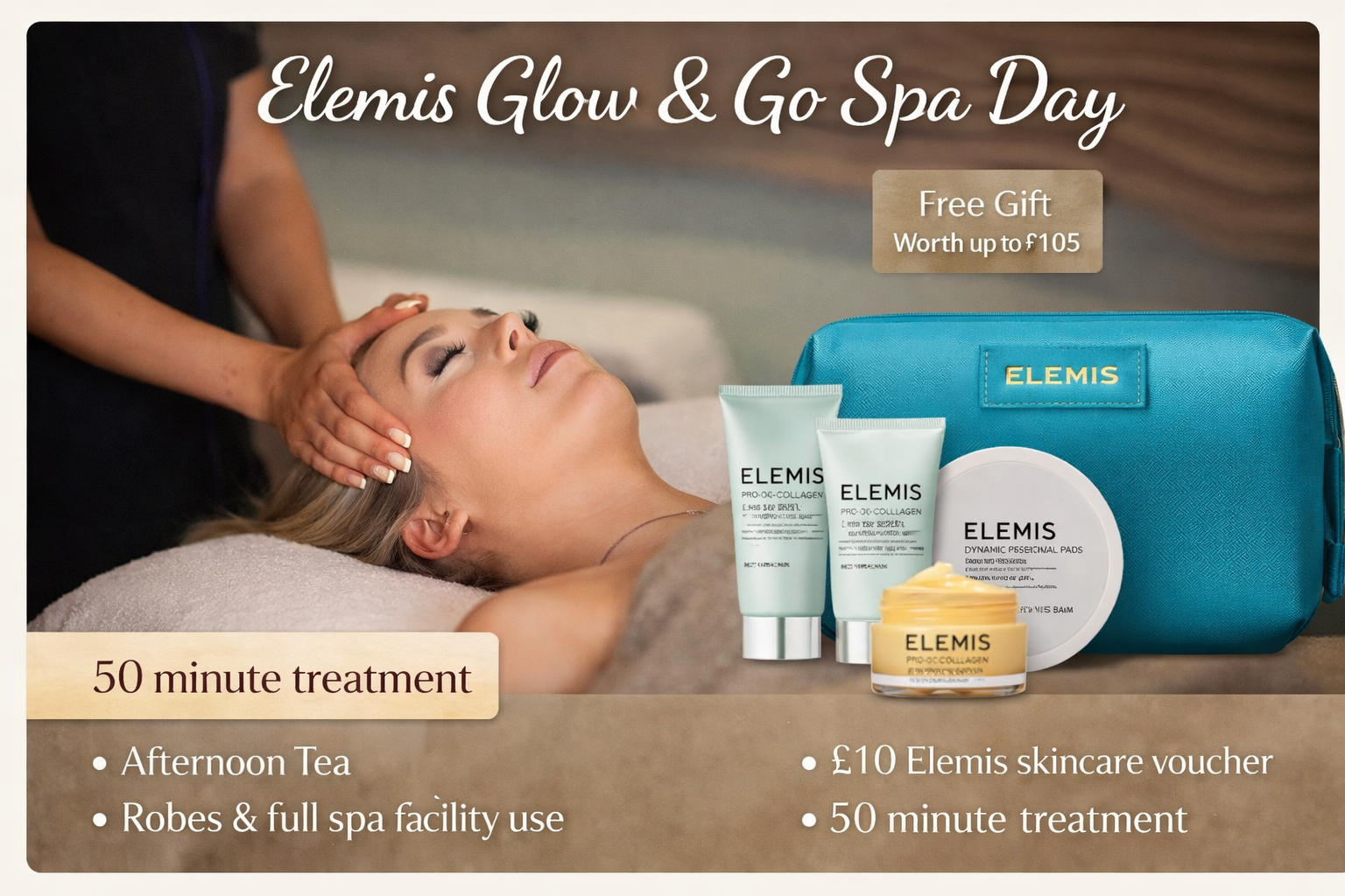 The Elemis Glow & Go Spa Day