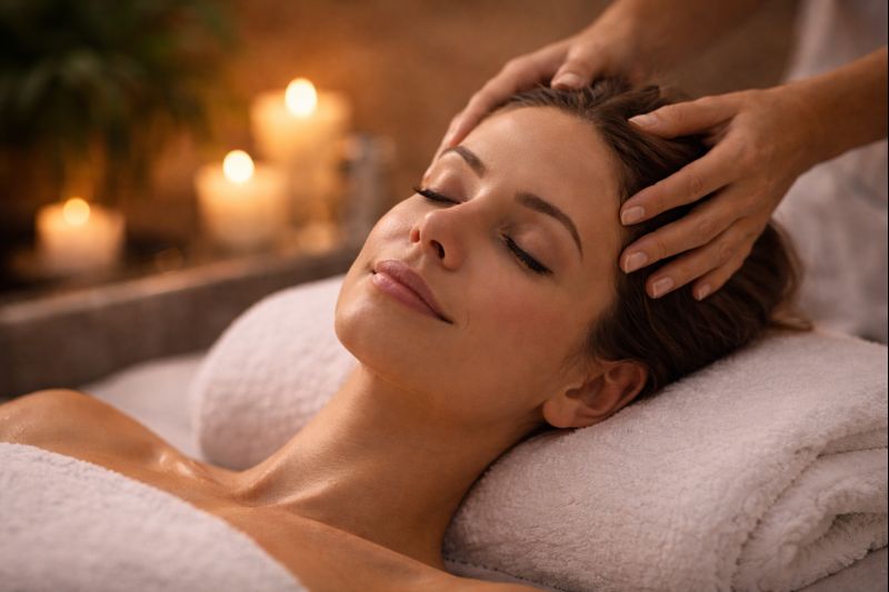 Scalp, Feet & Hands Massage