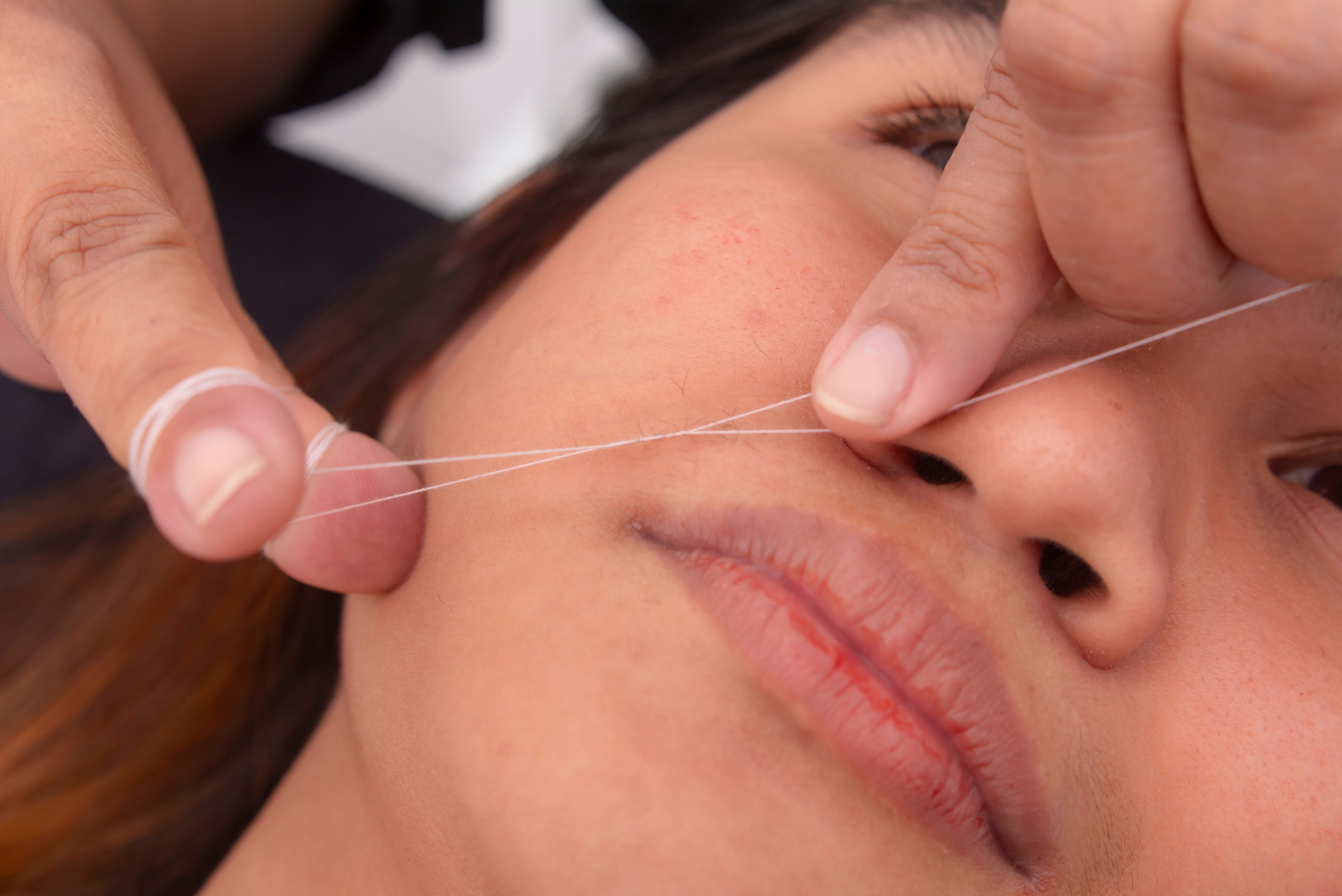 Lip Or Chin Threading