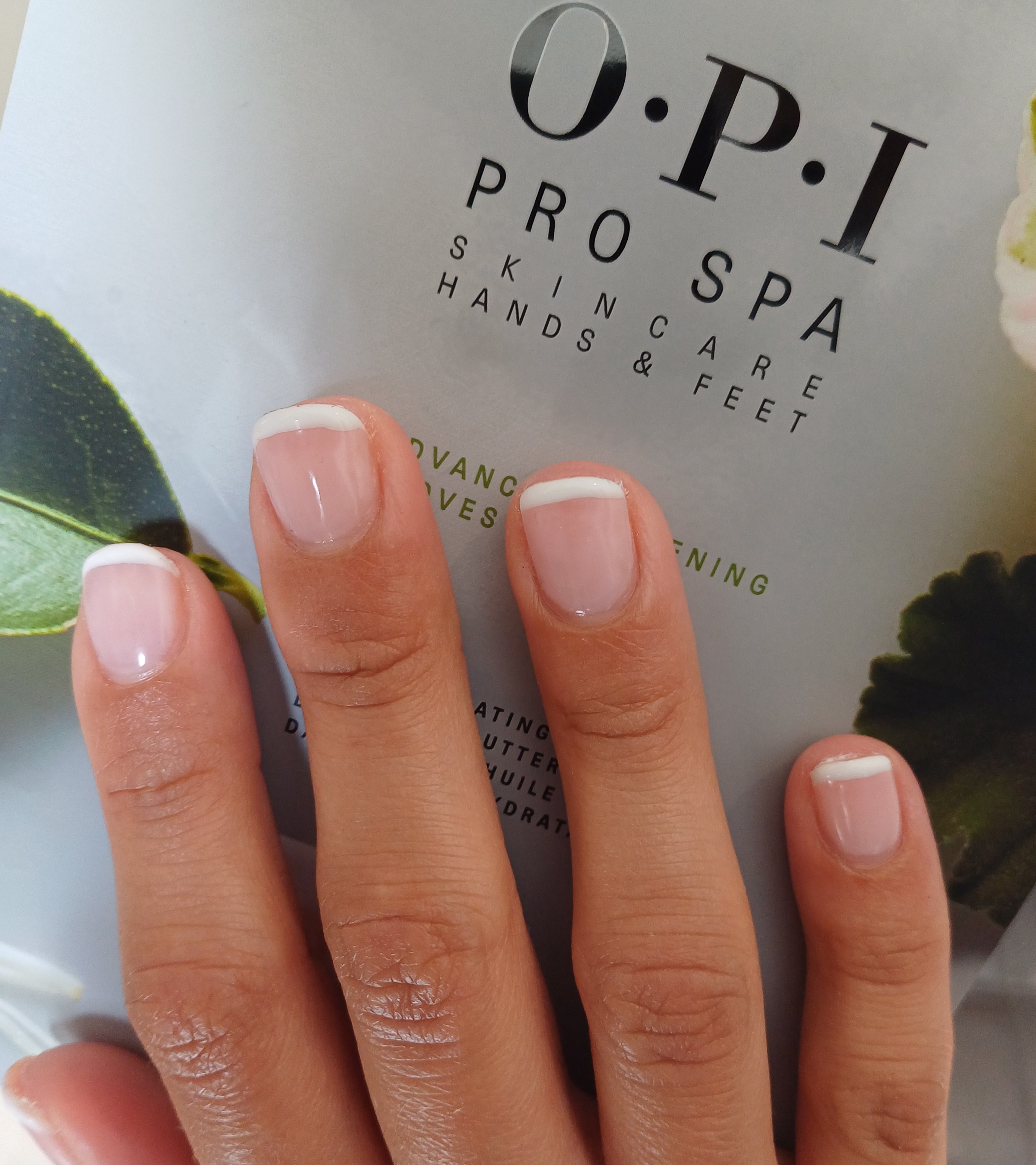 OPI Gel French Polish Manicure