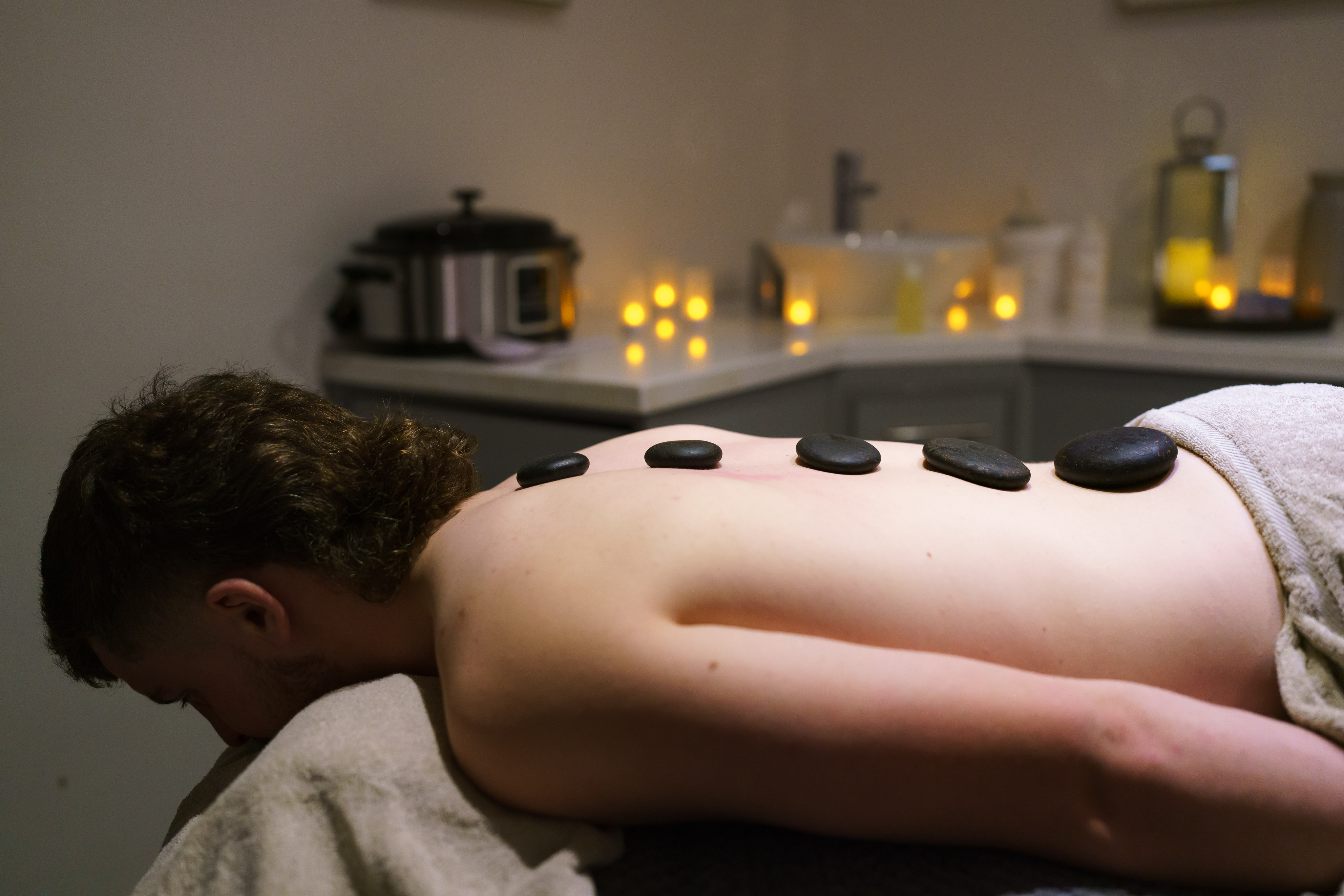 Indulging Full Body Hot Stones Massage